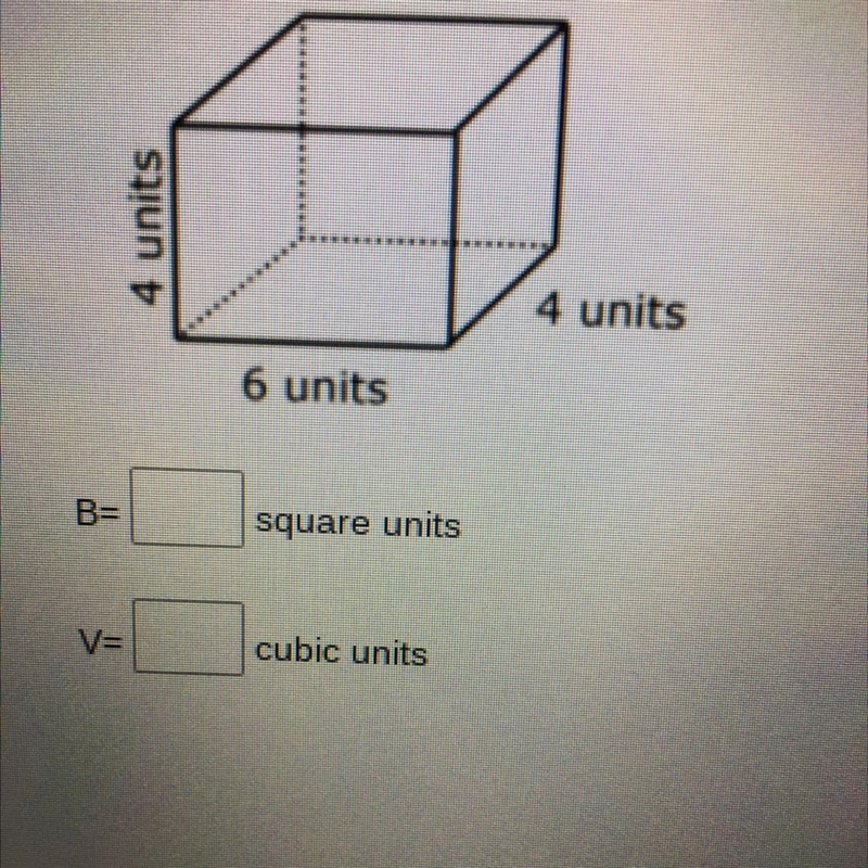 A model of a rectangular prism is shown below.-example-1