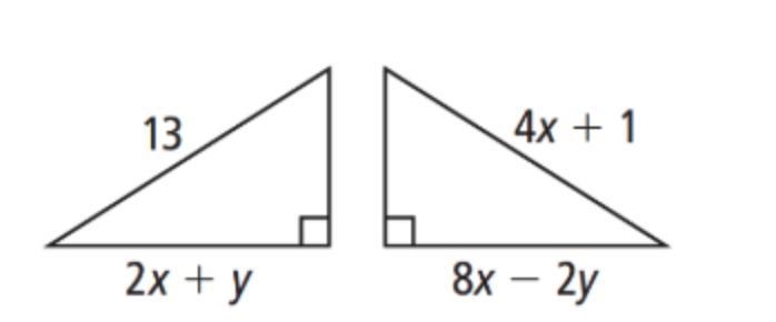 Please help me! What is x and y? Thank you!-example-1