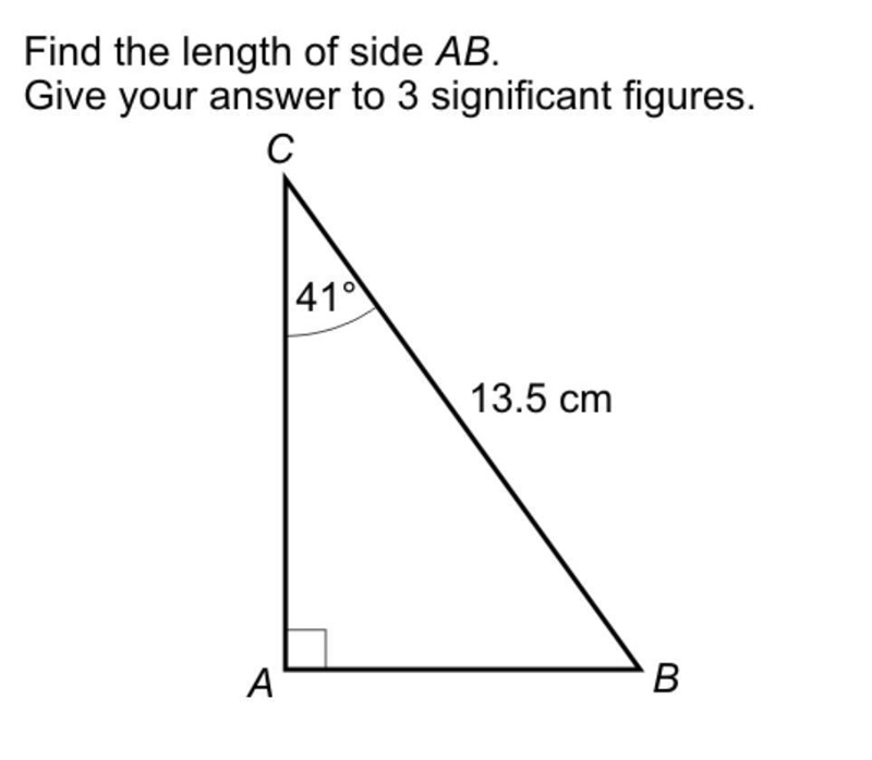 Find the lenght of ab-example-1