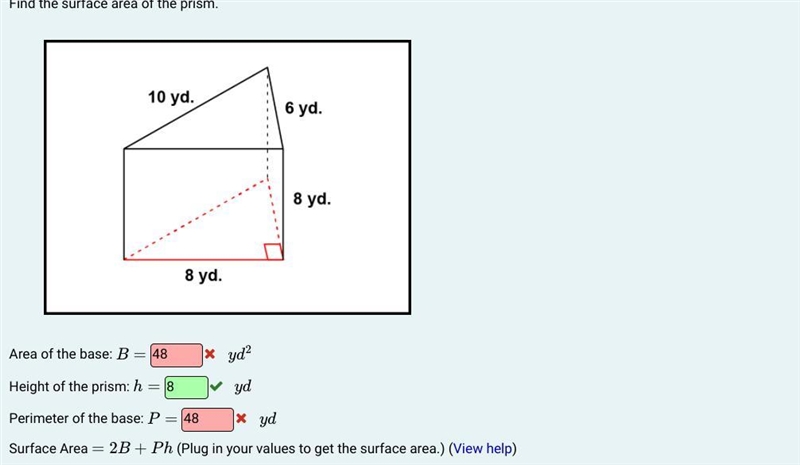 Surface area of a prism please help its my last day 120 points-example-1