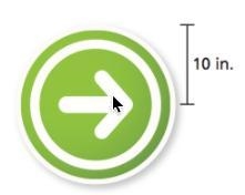 Find the area of the circle. Round your answer the nearest whole number, if necessary-example-1