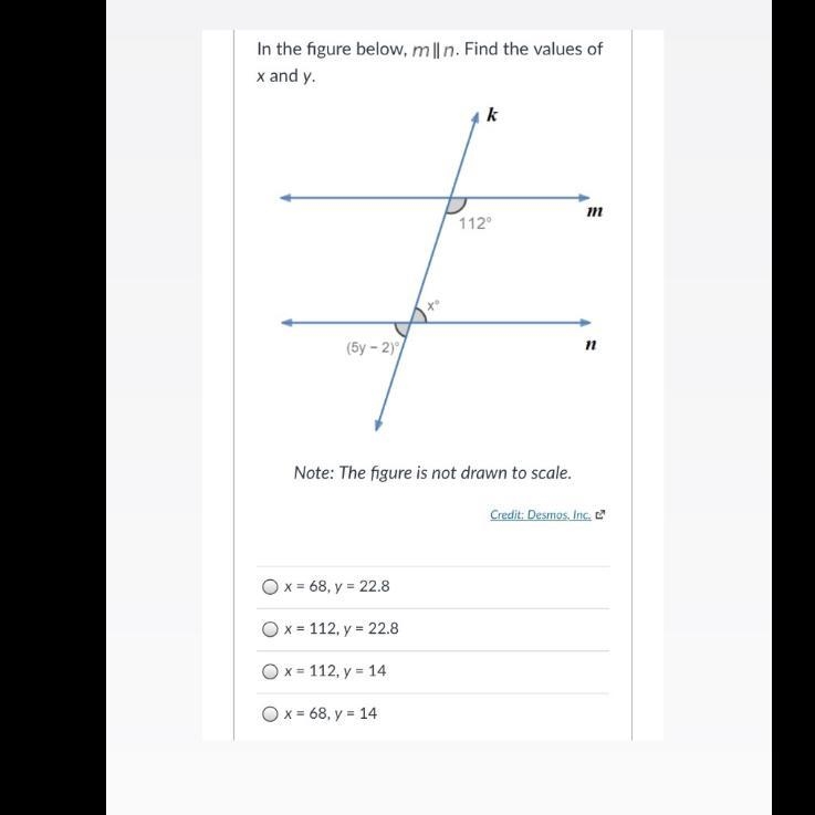 Find the values of x and y-example-1