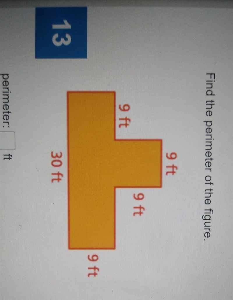 Find the perimeter of the figure​-example-1