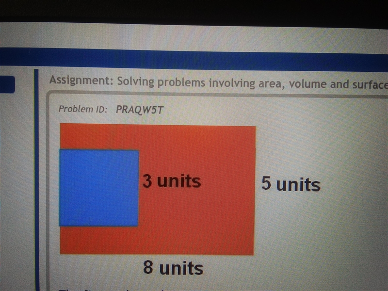 The figure above shows a square inscribed in a rectangle. What is the area of the-example-1