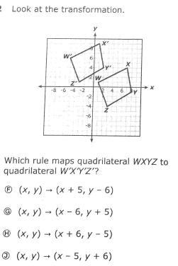 Describe the sequence of transformations from quadrilateral WXYZ to W"X&quot-example-1