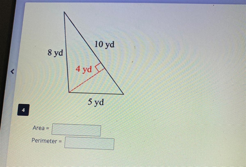 What is the area and perimeter of the triangle-example-1