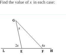 Find the value of x in each case:-example-1