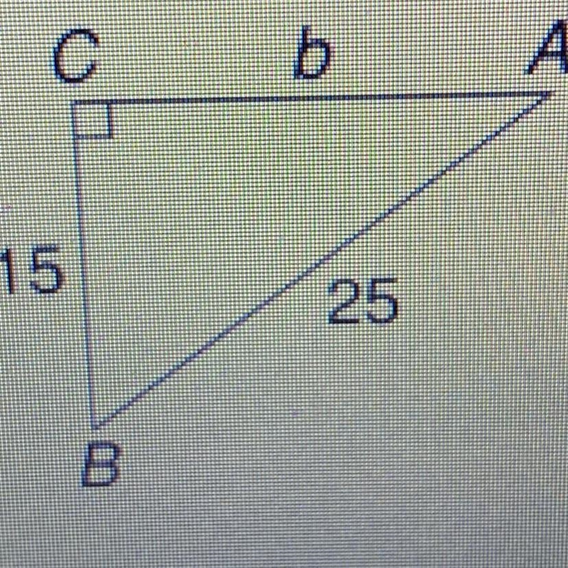 Find the missing side round to the nearest tenth if needed-example-1