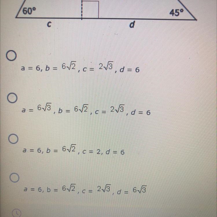 Find the value of each variable-example-1