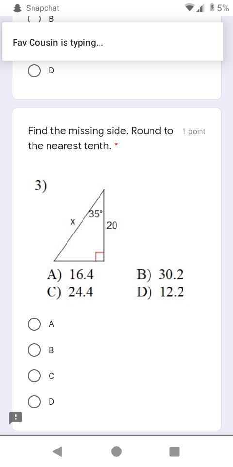 Find the missing side round to the nearest 10th please help-example-2