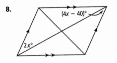 Find the values of the variables in each figure.-example-1