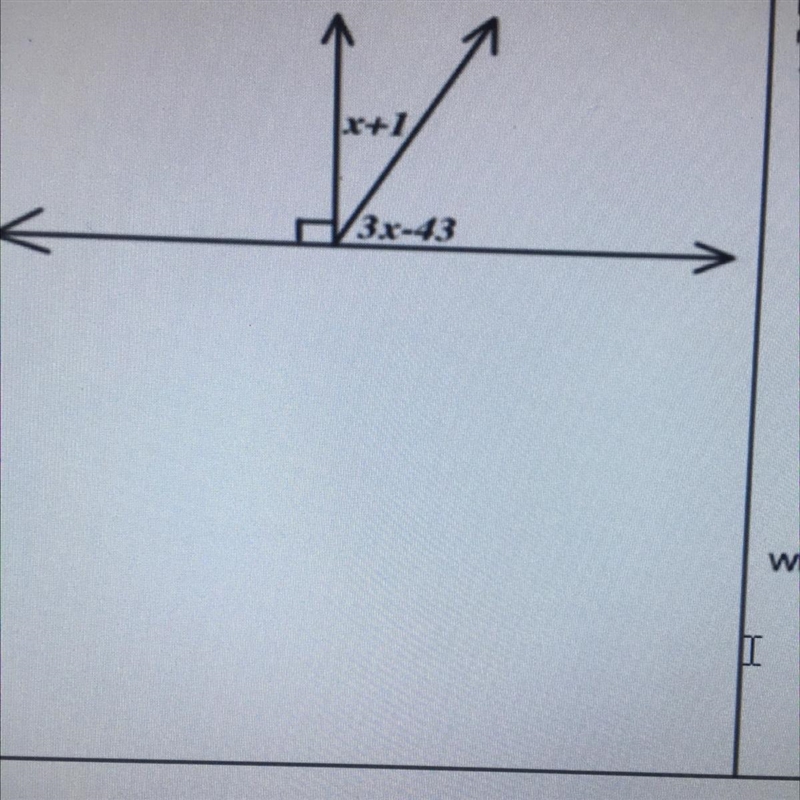 Find the value of variable x-example-1