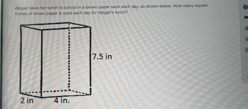 Plz help it about surface area of a rectangular prism-example-1