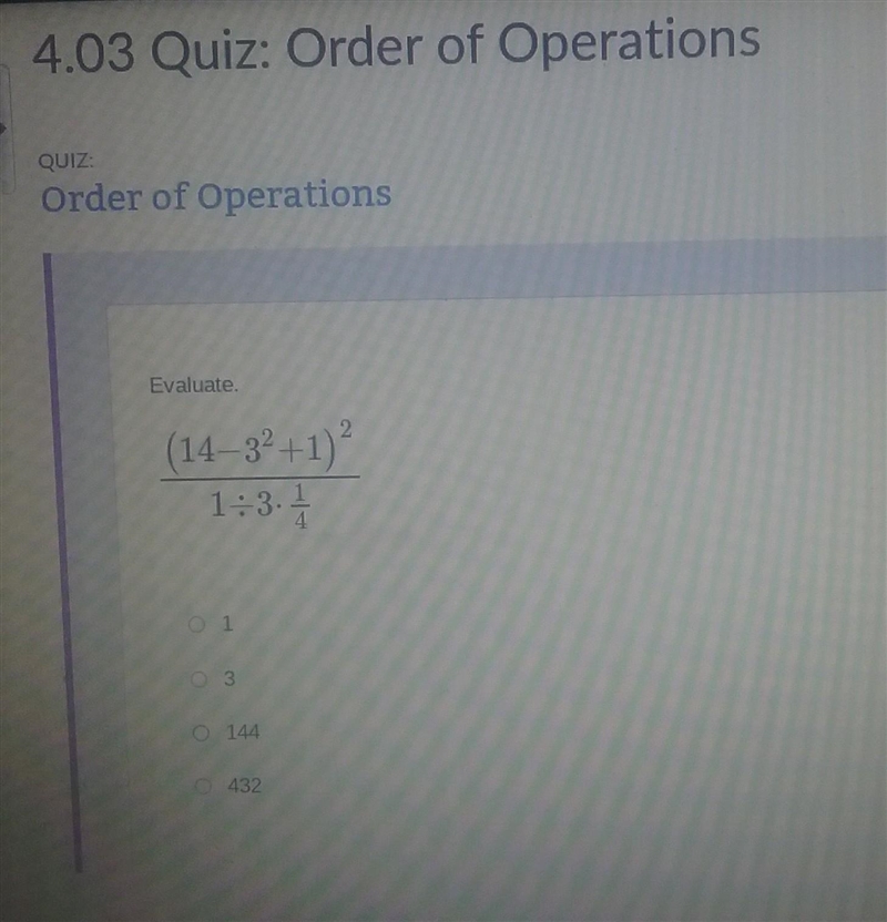 Evaluate. 2 (14–32 +1) 1:3.-​-example-1