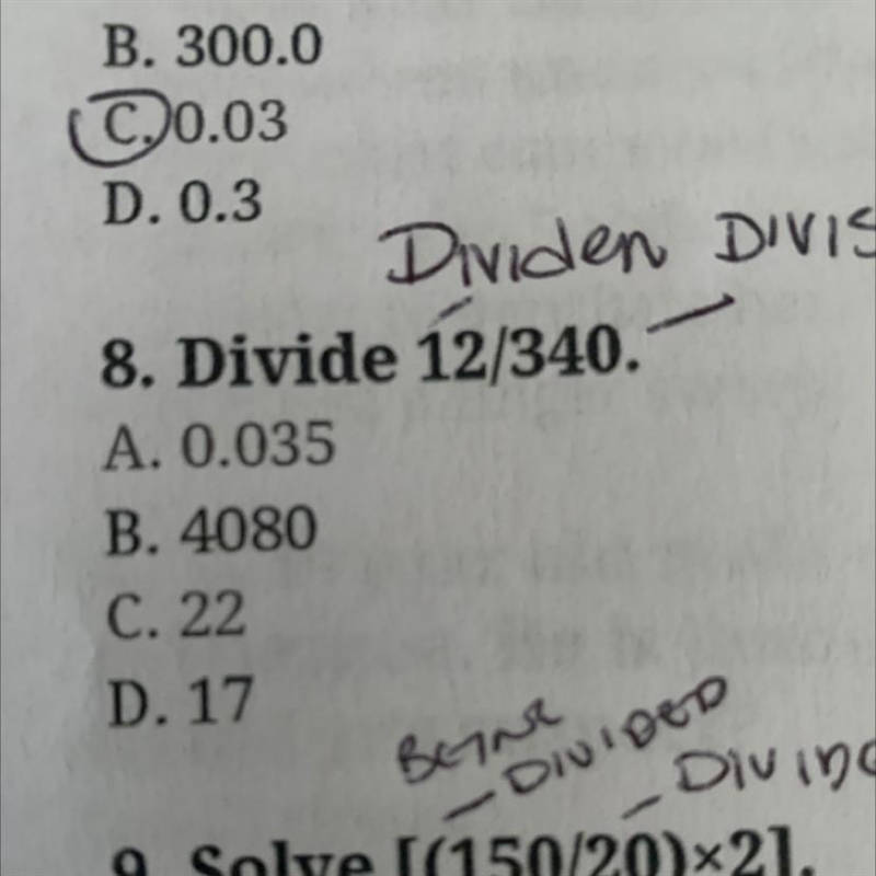 Number 8 please divide 12/340-example-1