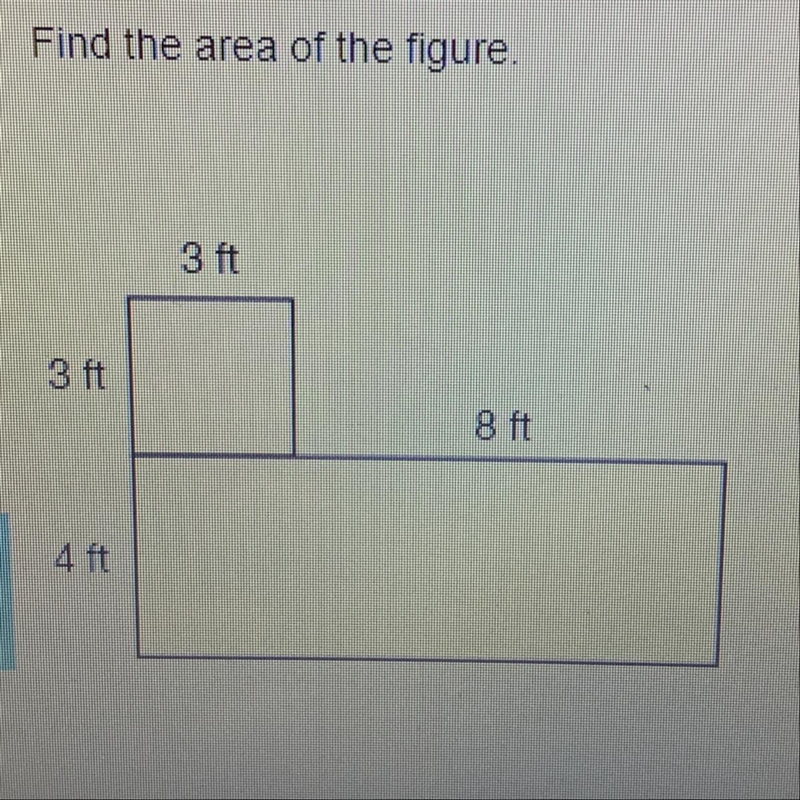 Can someone please help me find the area of the figure.-example-1