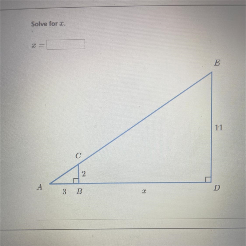 IN NEED OF HELLLPPPPPPP Solve for x-example-1