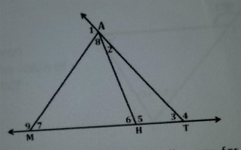 True or false m angle 1 <m angle 7​-example-1