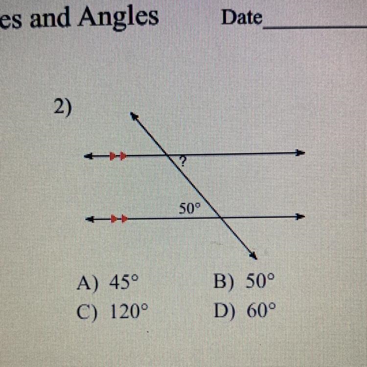 A) 45 B) 120 C)120 D) 60-example-1