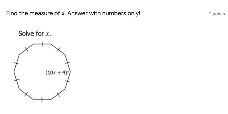 Find the measure and solve for x-example-1