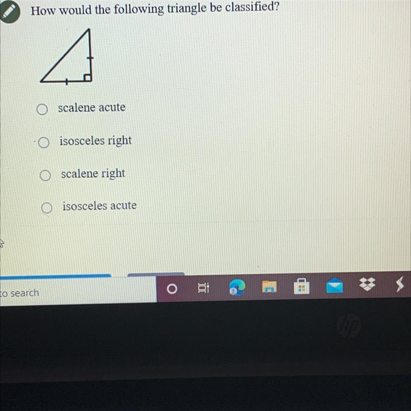 How would the triangle be classified?-example-1