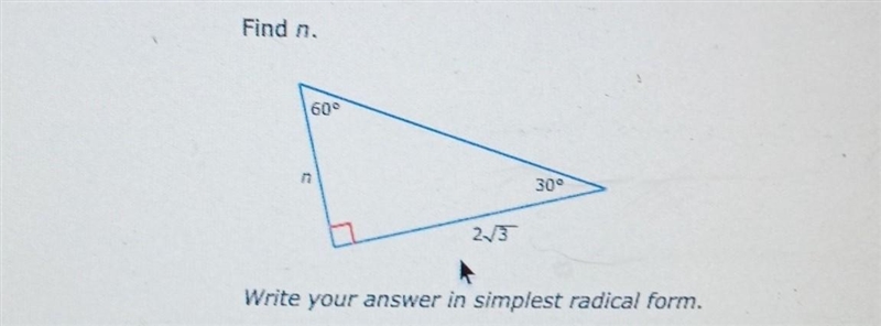 Write your answer in simplest radical form​-example-1