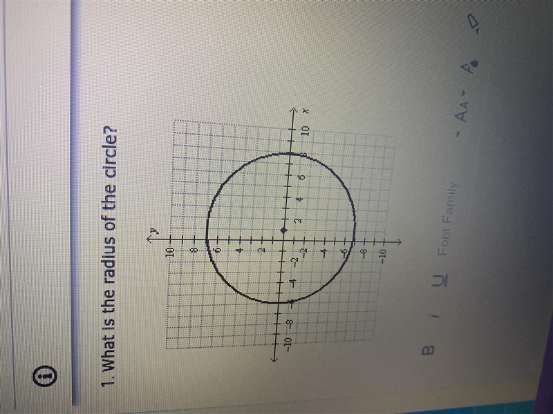 Last one what is the radius of the circle-example-1