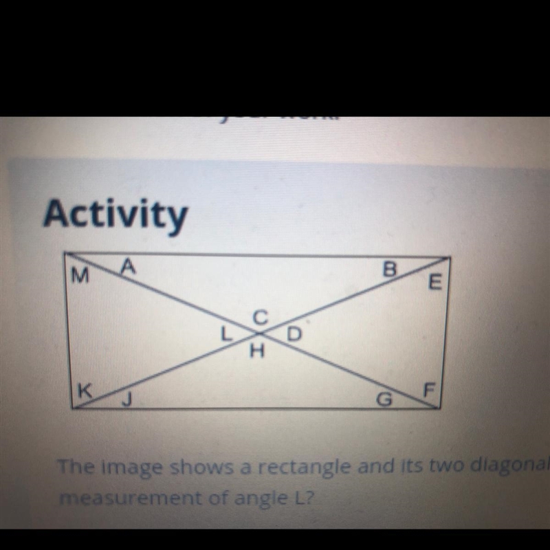 Write an expression for the measurement of angle L using the measurement of angle-example-1