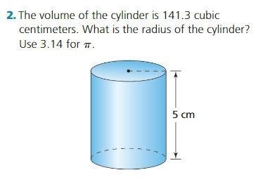 What is the Volume of the cylinder? (no links pls!)-example-1