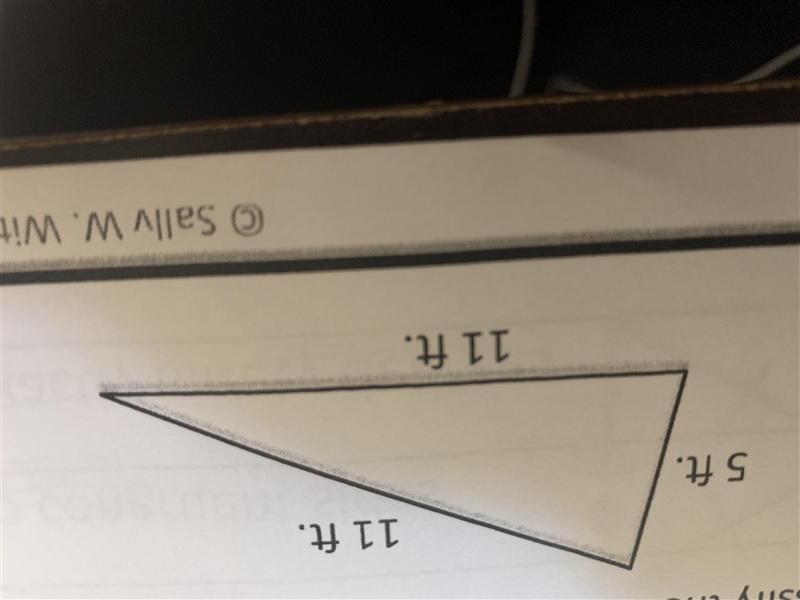 Classify the triangle below explain how you know (20points)-example-1