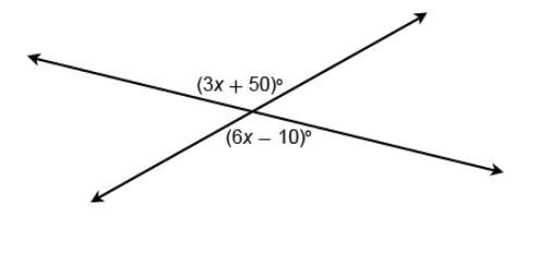 What is the value of x? Enter your answer in the box. x =-example-1