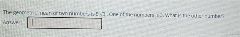 The geometric mean...​-example-1