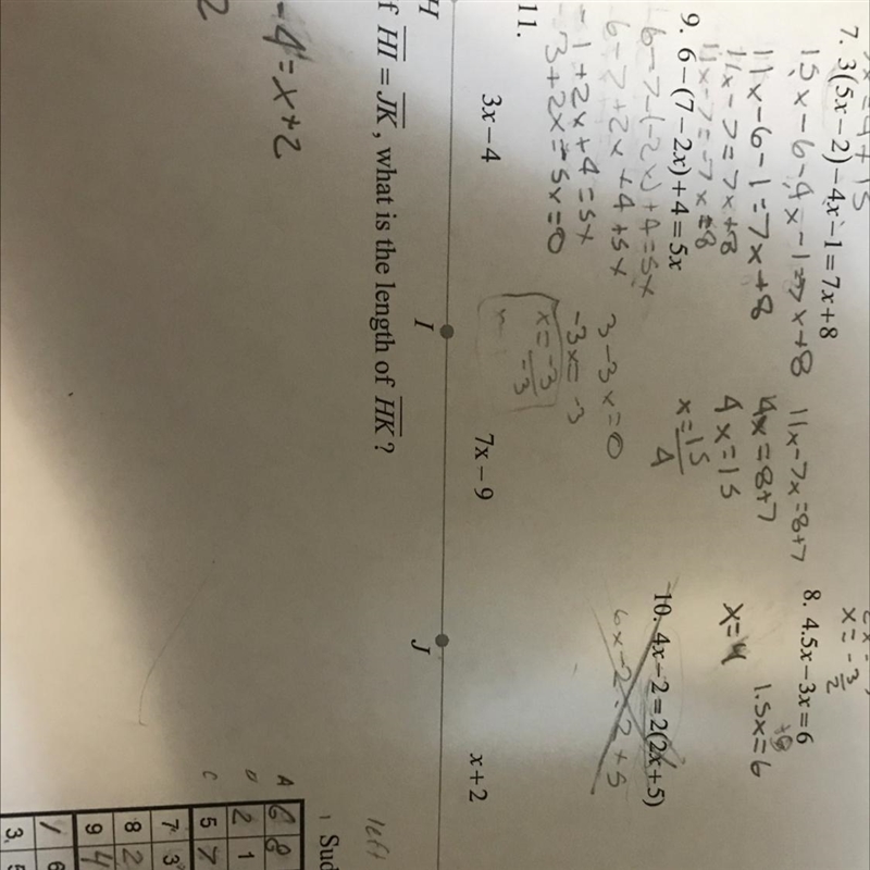 If HI = JK , what is the length of HK ?-example-1