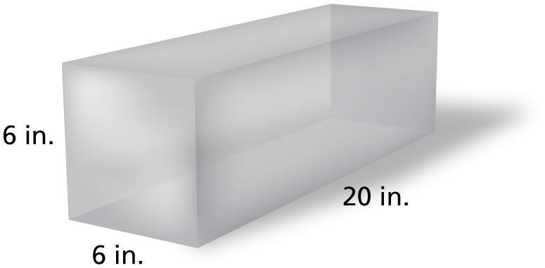 An FBI agent orders a block of ballistics gel. The gel weighs 54 pounds per cubic-example-1