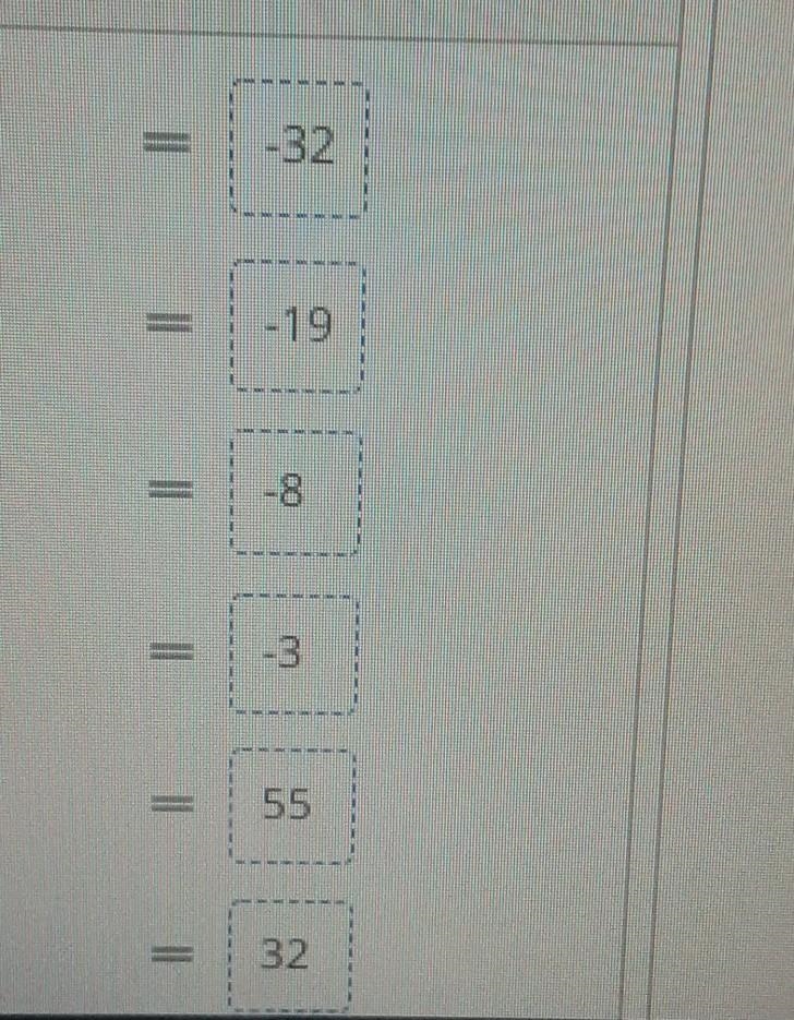 Order this set of integers from greatest to least: ​-example-1