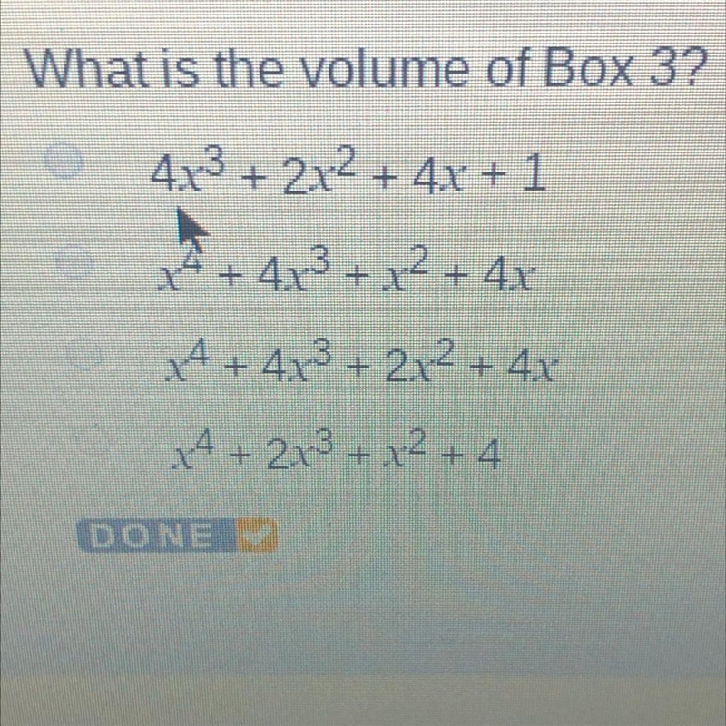 What is the volume of Box 3?-example-1