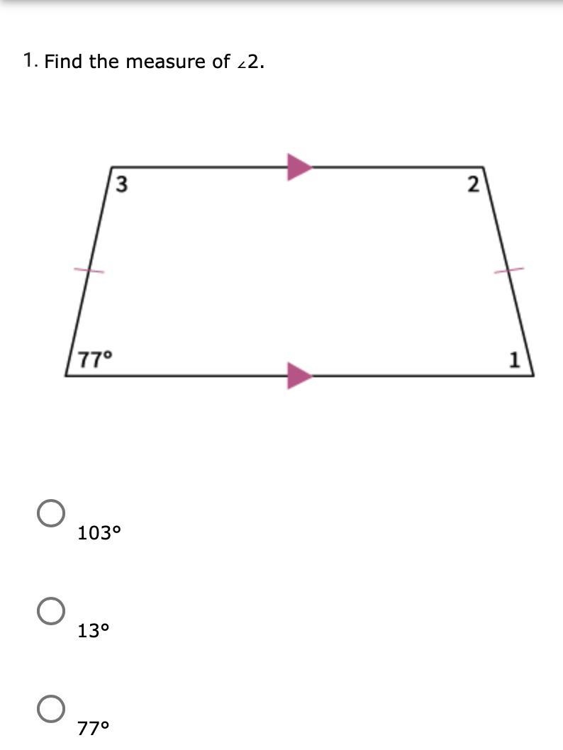 Find the measure of ∠2.-example-1