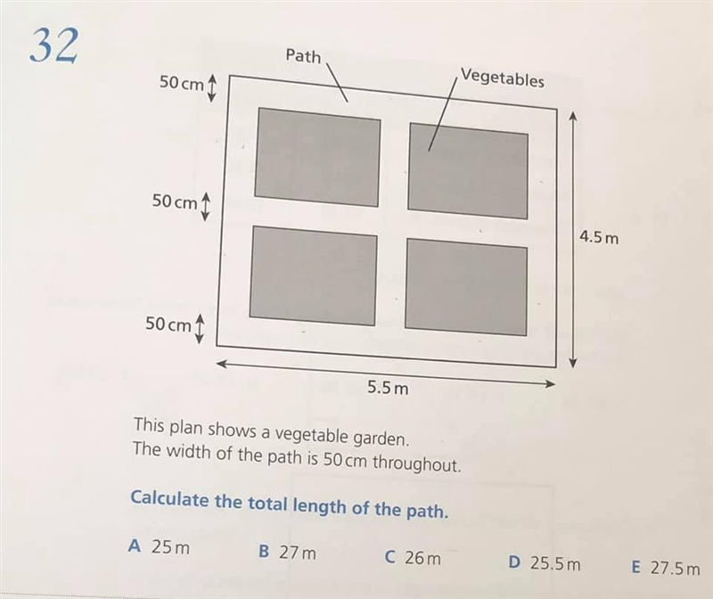 Length of path for the above example-example-1