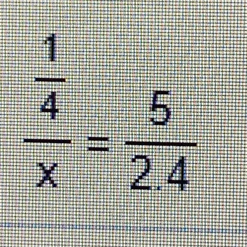 What is unknown number in proportion?-example-1