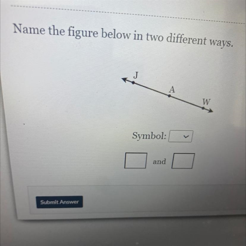 Names the figures in two different ways.-example-1