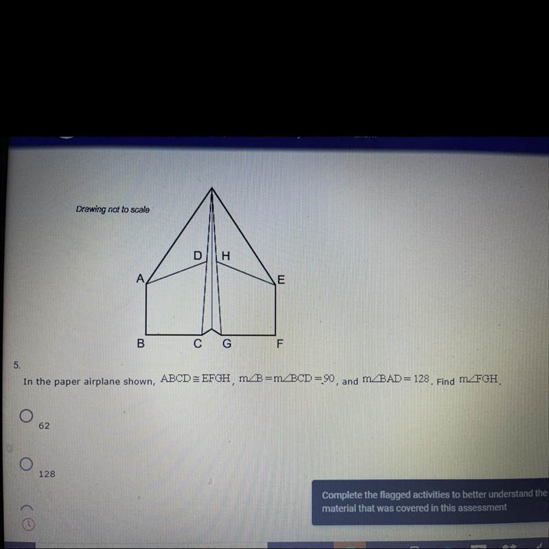 In the paper airplane shown , ABCD=EFGH, m-example-1