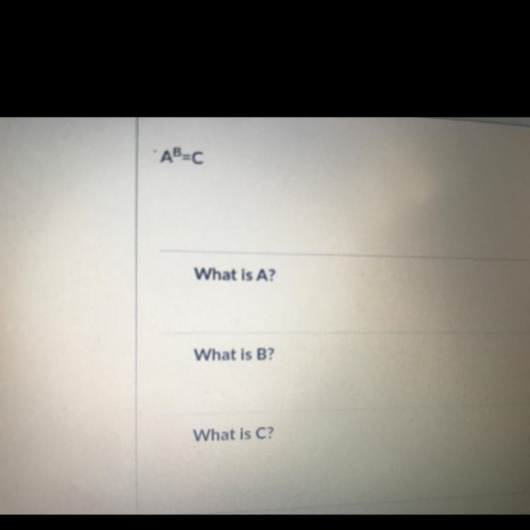 -ABC What is A? What is B2 What is C? Really need help someone !!!!!!! That’s helpful-example-1