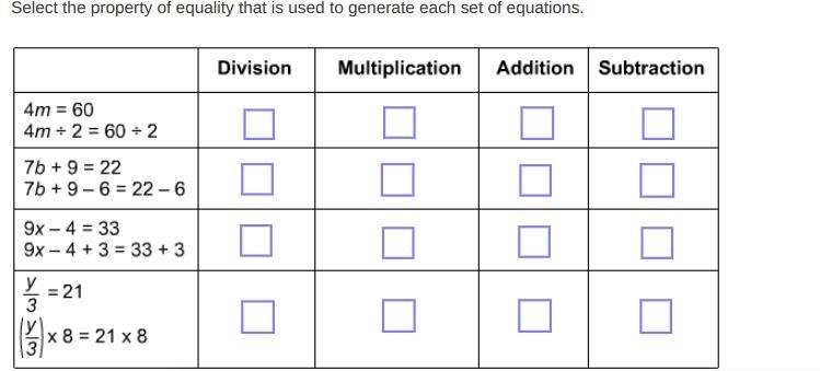 Help quick plsss the question incase you cant see it: Select the property of equality-example-1