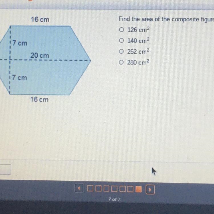 Find the area of the composite figure.-example-1