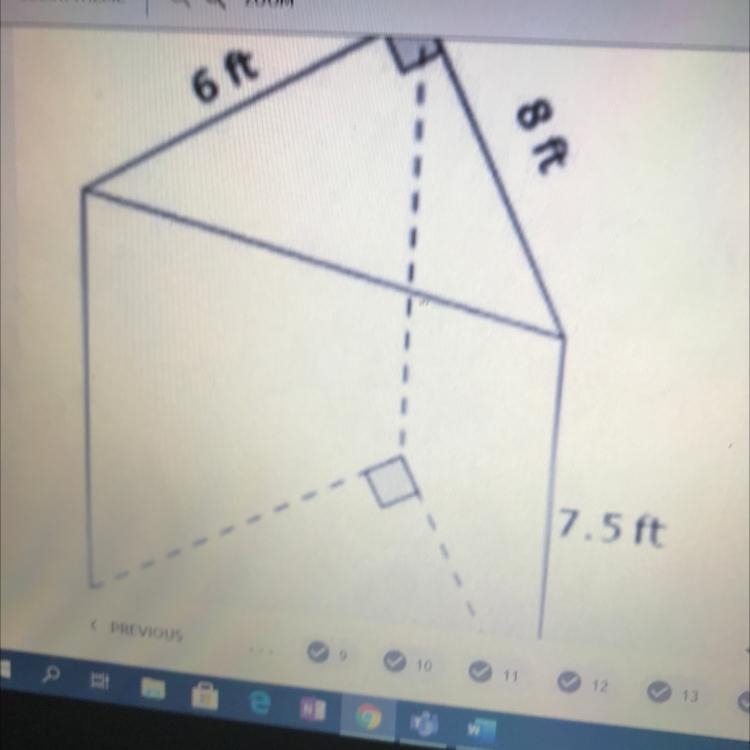 What is the area of the base of the figure 48 45 30 24-example-1