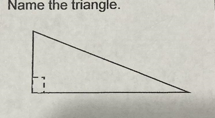 HELP PLZ “NAME THE TRIANGLE’’-example-1