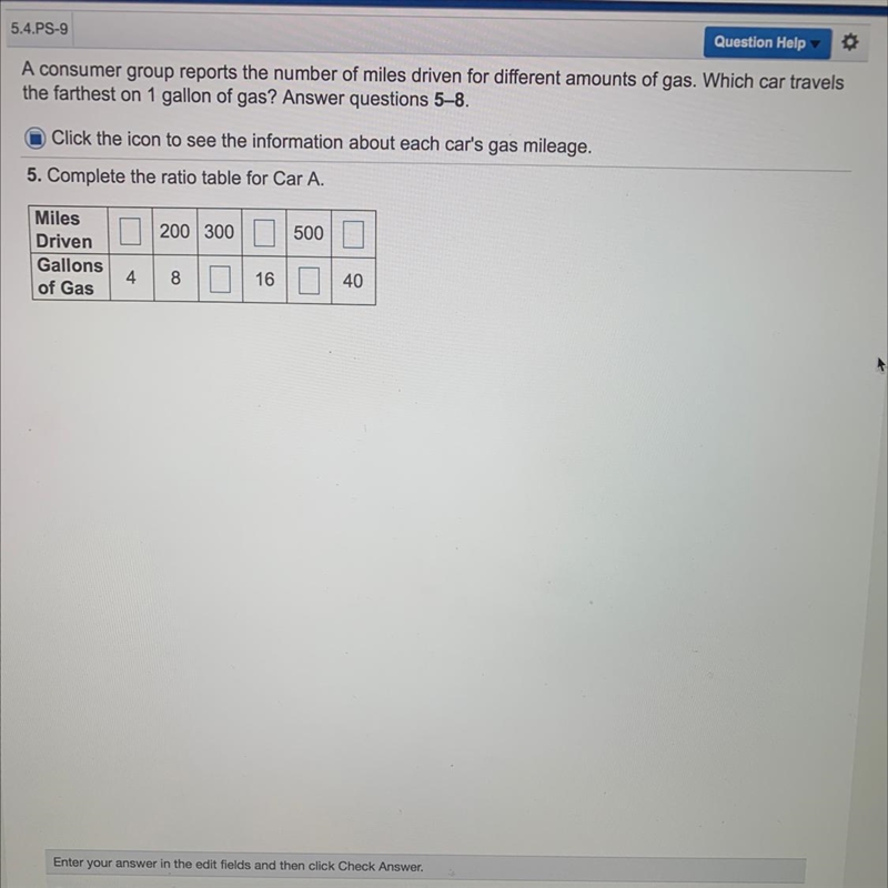 The answer 100,400, & 600 are wrong. 2nd row 12, 20 are wrong.-example-1