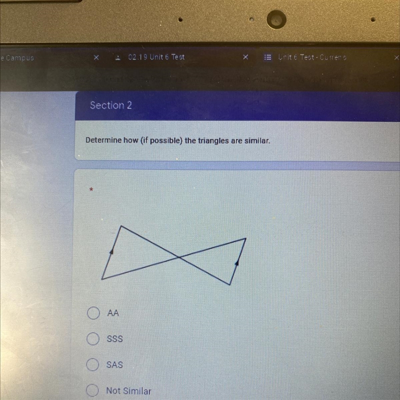 AA SSS SAS Not Similar-example-1