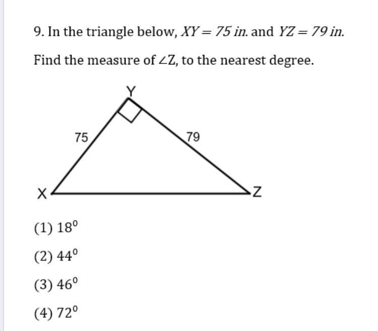 In the triangle below..-example-1