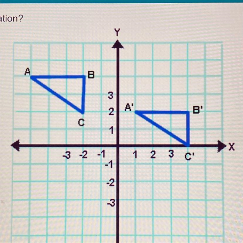 What rule describes the translation? Write tule as an ordered pair-example-1